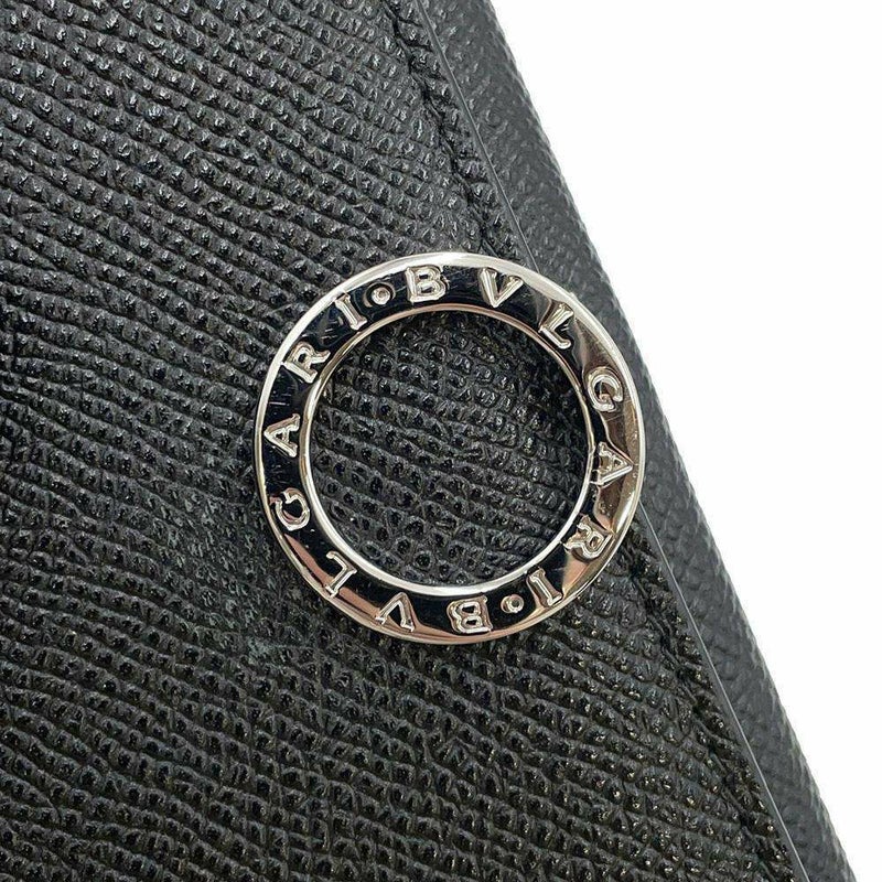 ブルガリ 長財布 ブルガリ クリップ ラージウォレット 289381 BVLGARI 財布 黒