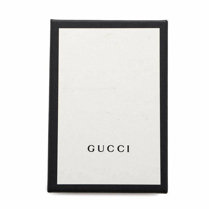 グッチ キーケース ダブルG 6連キーケース レザー 456118 GUCCI 黒