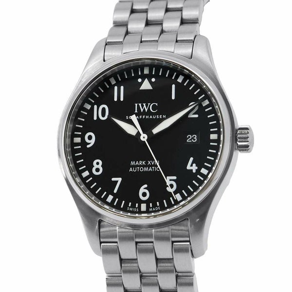 IWC パイロット ウォッチ マーク18 IW327011 マーク XVIII 腕時計 黒文字盤