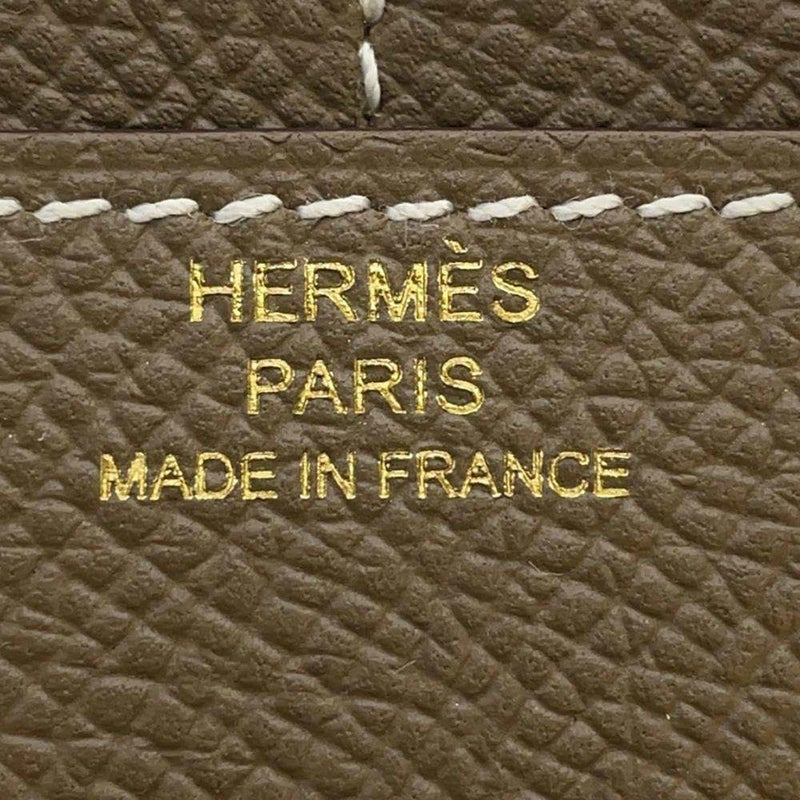 エルメス 財布 コンスタンス コンパクト エトゥープ/ゴールド金具 エプソン Y刻印 HERMES 財布