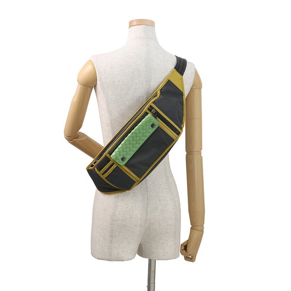 ボッテガヴェネタ ボディバッグ イントレチャート 534431 BOTTEGA VENETA ウエストポーチ