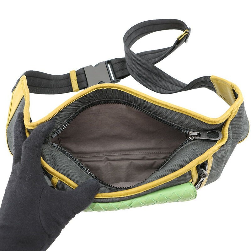 ボッテガヴェネタ ボディバッグ イントレチャート 534431 BOTTEGA VENETA ウエストポーチ