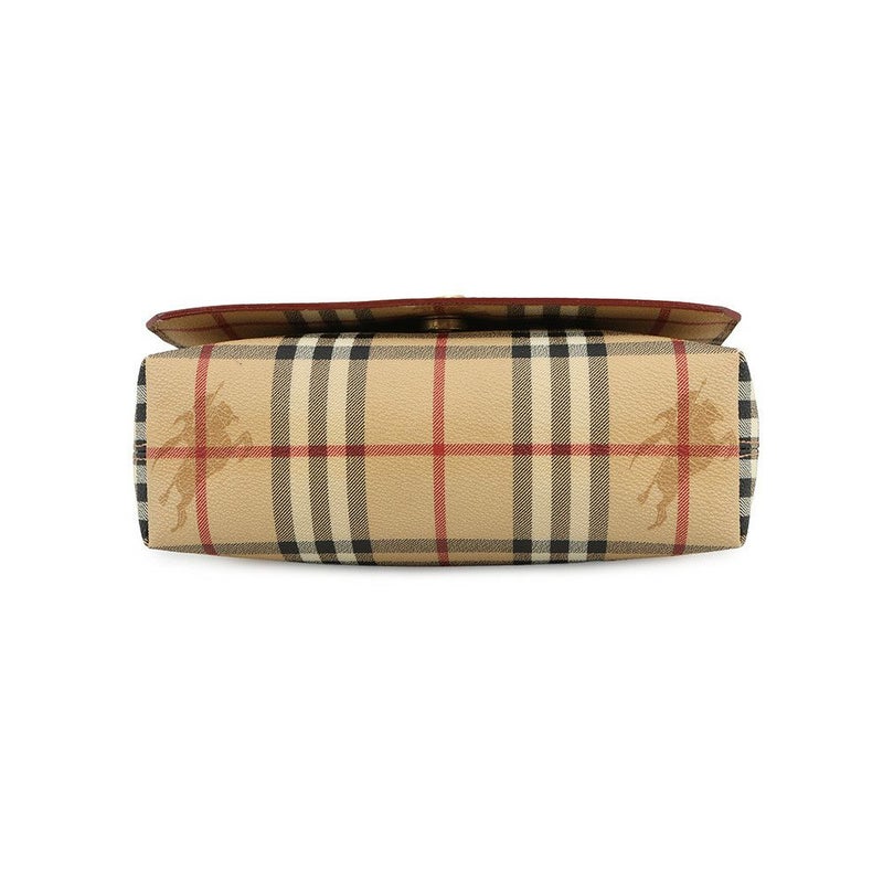 バーバリー ショルダーバッグ ノバチェック メッセンジャーバッグ PVC BURBERRY