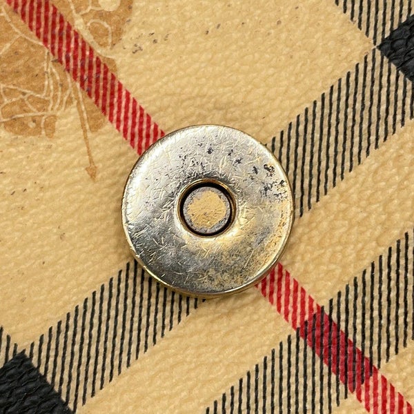 バーバリー ショルダーバッグ ノバチェック メッセンジャーバッグ PVC BURBERRY