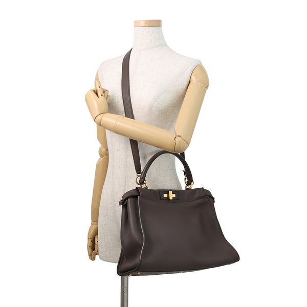 フェンディ ハンドバッグ ピーカブー アイシーユー ミディアム 8BN321 FENDI 2wayショルダーバッグ