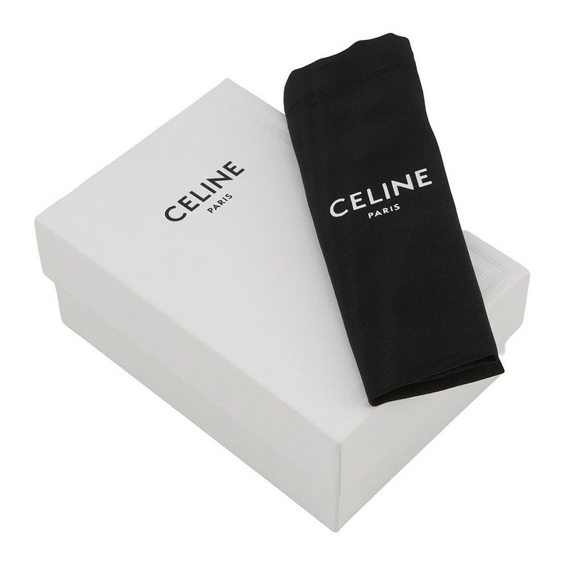 セリーヌ 二つ折り財布 ロゴ スモール ジップウォレット レザー 10L203BEL CELINE 財布