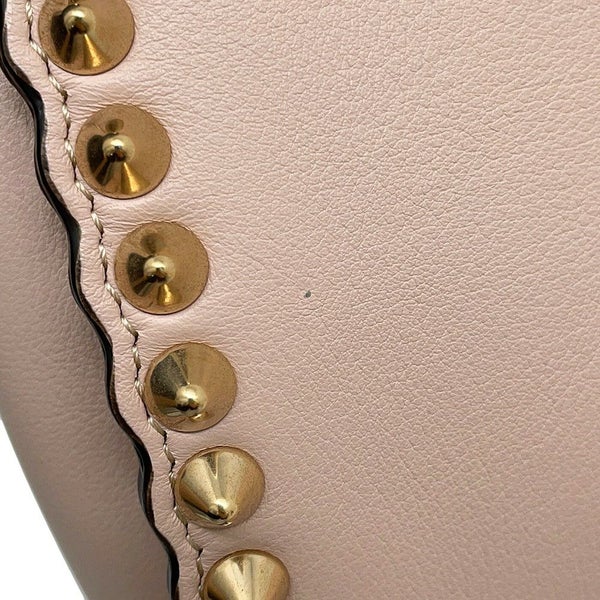 フェンディ ハンドバッグ ピーカブー レギュラー レザー スタッズ8BN290 FENDI バッグ 2wayショルダーバッグ