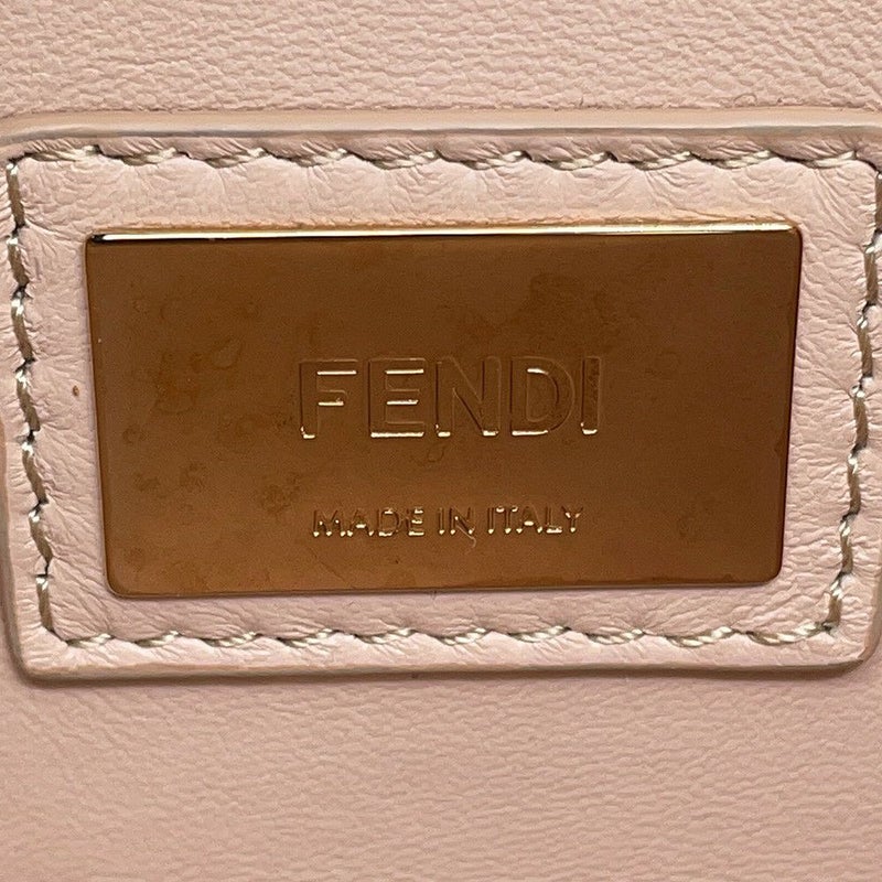 フェンディ ハンドバッグ ピーカブー レギュラー レザー スタッズ8BN290 FENDI バッグ 2wayショルダーバッグ