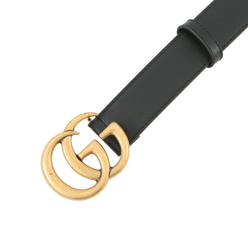 グッチ ベルト ダブルG レザー サイズ70 414516 GUCCI ベルト 黒