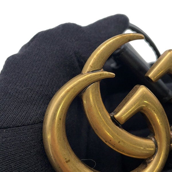 グッチ ベルト ダブルG レザー サイズ70 414516 GUCCI ベルト 黒