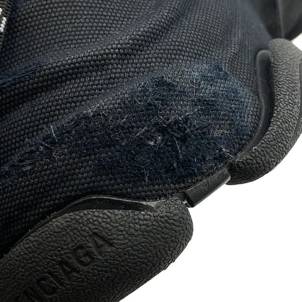 バレンシアガ スニーカー トリプルS キャンバス レディースサイズ37 524039 BALENCIAGA 靴 黒