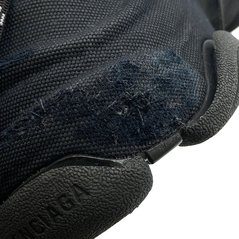 バレンシアガ スニーカー トリプルS キャンバス レディースサイズ37 524039 BALENCIAGA 靴 黒