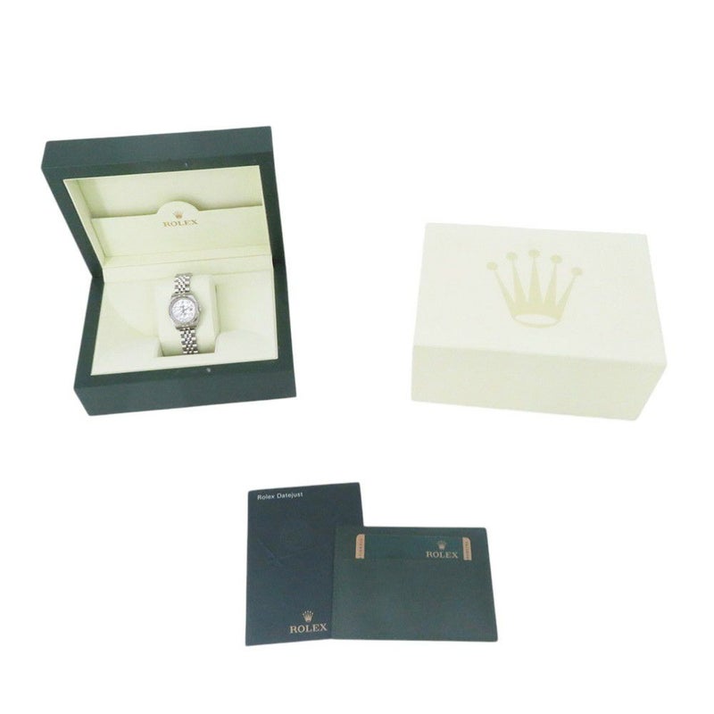 ロレックス デイトジャスト Z番 179174NG ROLEX 腕時計 ホワイトシェル文字盤