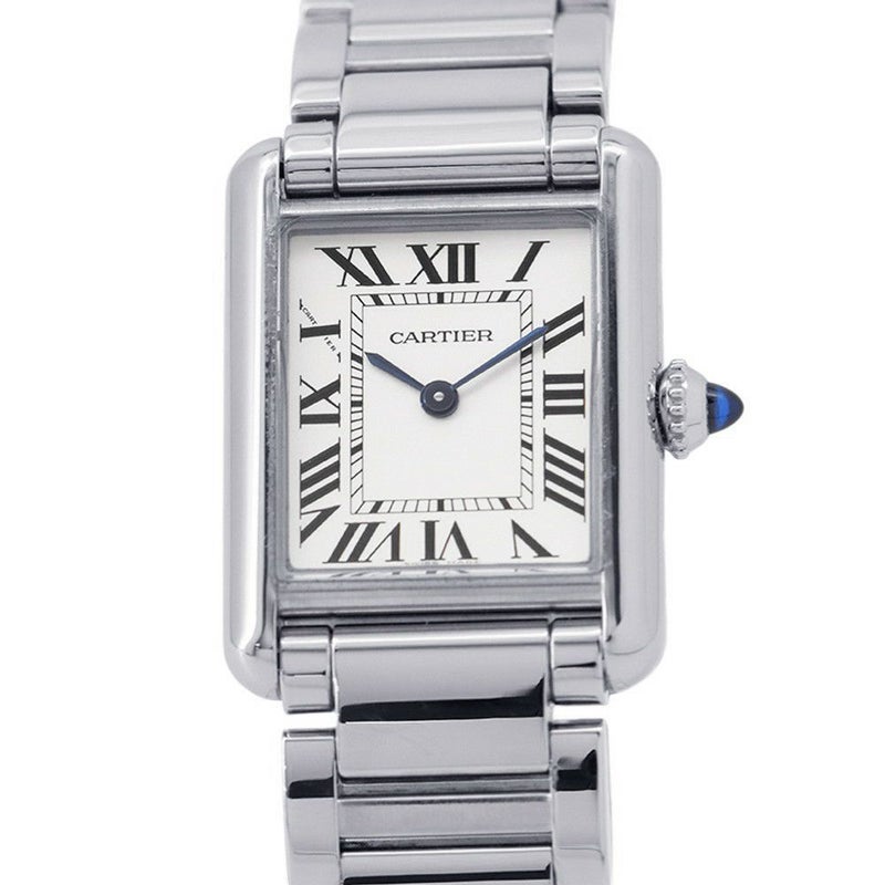 カルティエ タンク マスト SM WSTA0051 Cartier 腕時計 シルバー文字盤 クォーツ