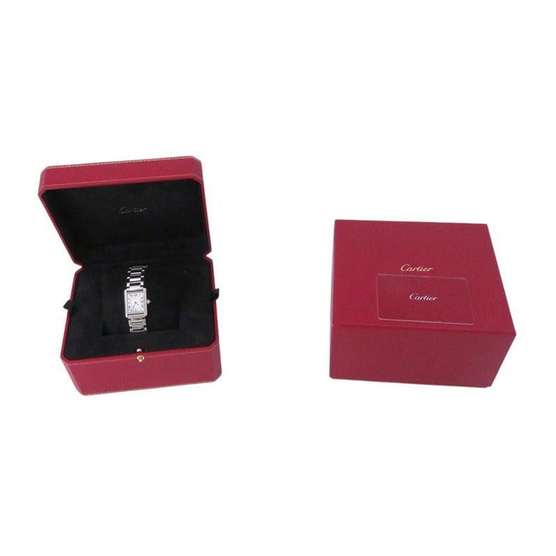 カルティエ タンク マスト SM WSTA0051 Cartier 腕時計 シルバー文字盤 クォーツ