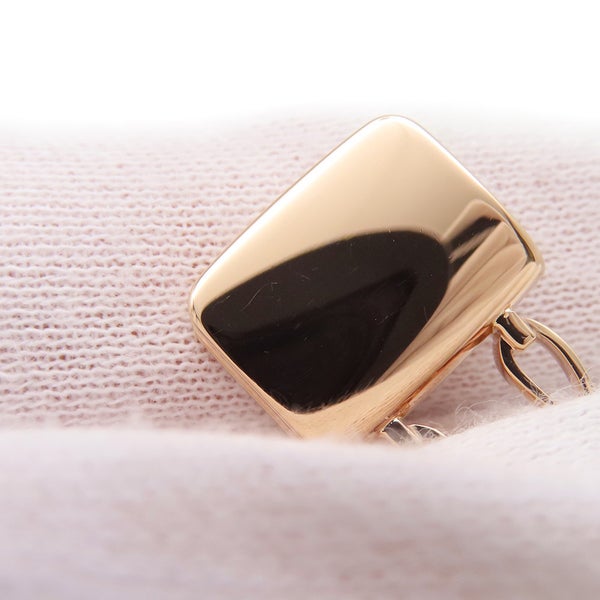 エルメス ネックレス アミュレット コンスタンス ロングネックレス ダイヤモンド 61P 計0.55ct K18PGピンクゴールド ラリエット