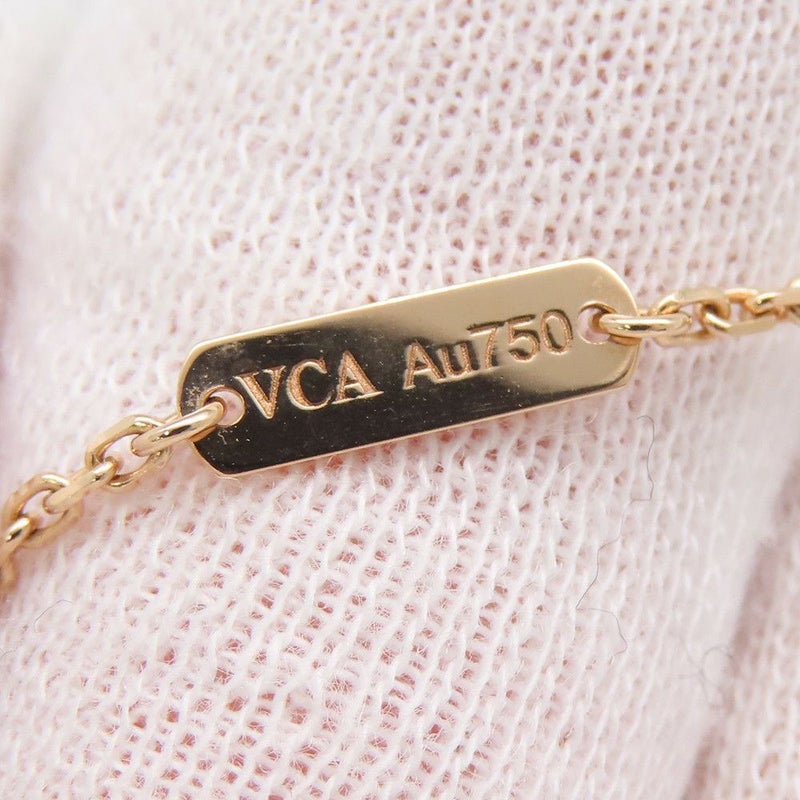 ヴァンクリ ネックレス ヴィンテージ アルハンブラ ピンクマザーオブパール/ダイヤ 1P K18PG VCARPMOP00 2025年ホリデー限定