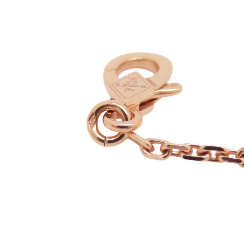 ヴァンクリ ネックレス ヴィンテージ アルハンブラ ピンクマザーオブパール/ダイヤ 1P K18PG VCARPMOP00 2025年ホリデー限定