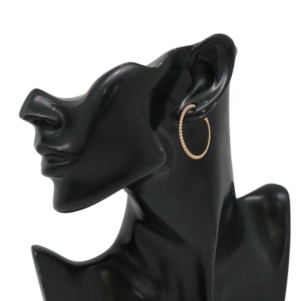 ヴァンクリーフ&アーペル ピアス ペルレ ゴールドパール フープピアス スモールモデル K18PGピンクゴールド VCARN9PL00