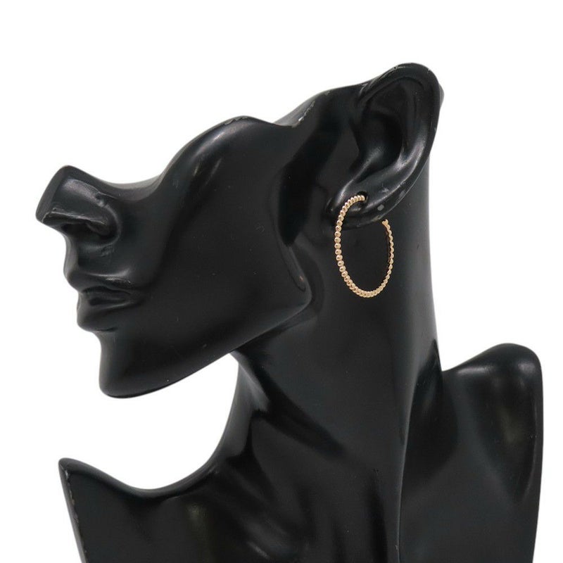 ヴァンクリーフ&アーペル ピアス ペルレ ゴールドパール フープピアス スモールモデル K18PGピンクゴールド VCARN9PL00