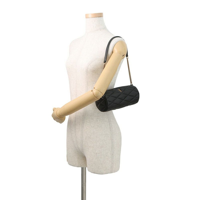 サンローランパリ ショルダーバッグ サド ミニチューブバッグ ラムスキン 699703 SAINT LAURENT PARIS 黒