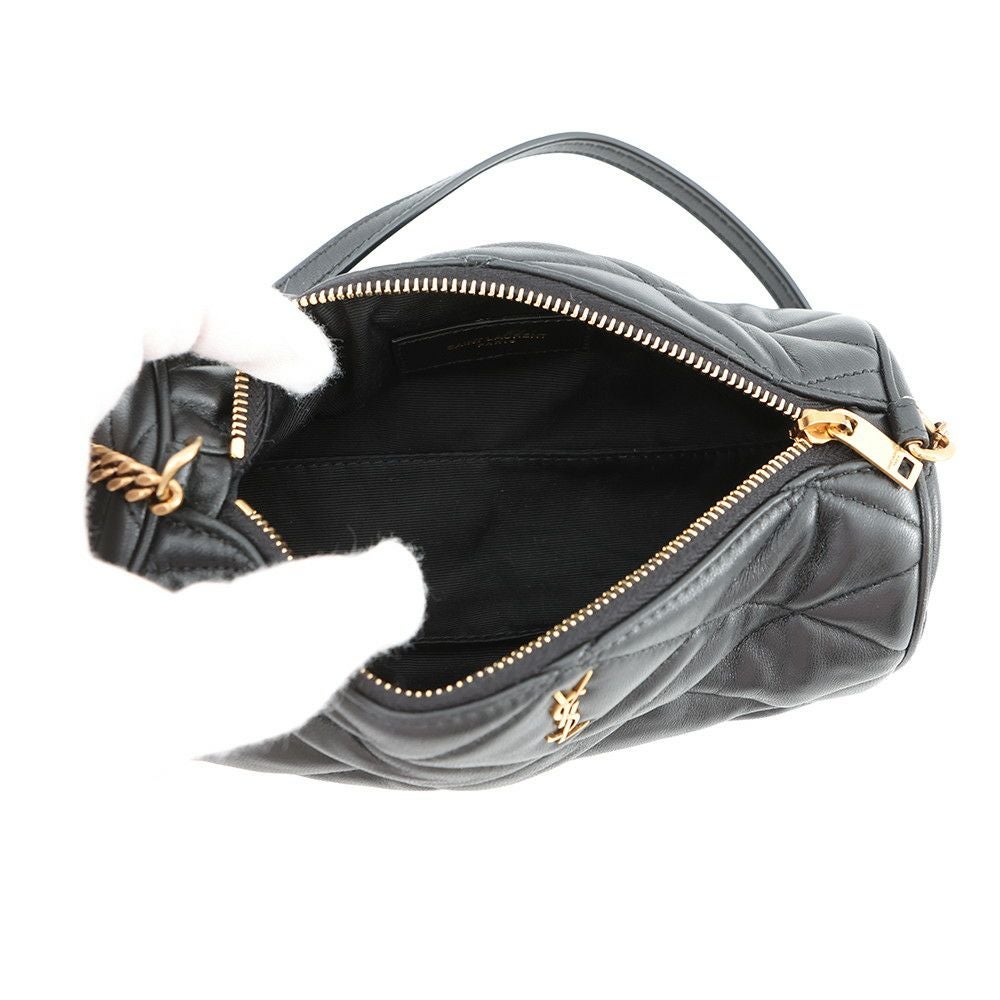 サンローランパリ ショルダーバッグ サド ミニチューブバッグ ラムスキン 699703 SAINT LAURENT PARIS 黒 SAINT LAURENT サンローラン サド ミニチューブバッグ 699703