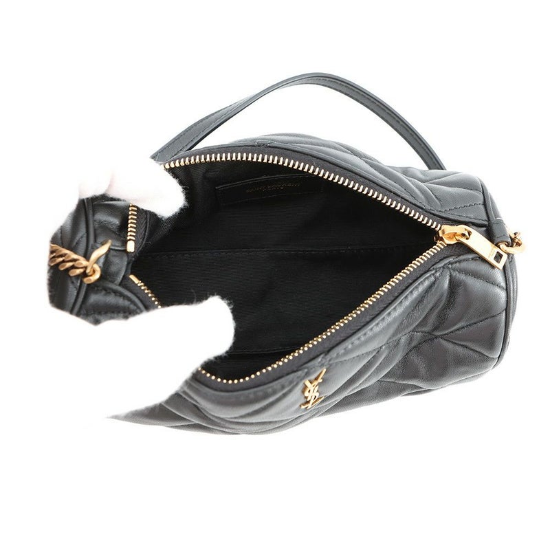 サンローランパリ ショルダーバッグ サド ミニチューブバッグ ラムスキン 699703 SAINT LAURENT PARIS 黒