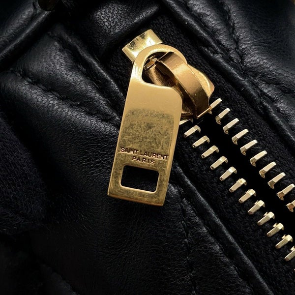 サンローランパリ ショルダーバッグ サド ミニチューブバッグ ラムスキン 699703 SAINT LAURENT PARIS 黒