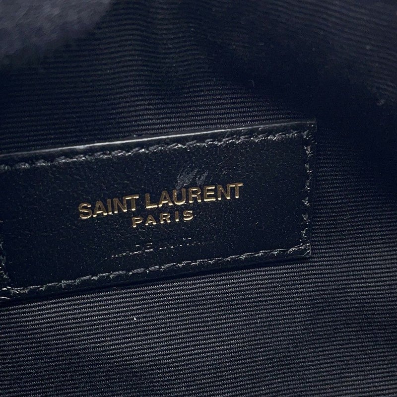 サンローランパリ ショルダーバッグ サド ミニチューブバッグ ラムスキン 699703 SAINT LAURENT PARIS 黒
