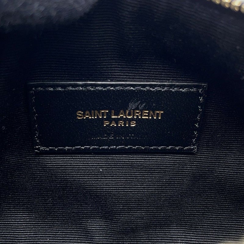 サンローランパリ ショルダーバッグ サド ミニチューブバッグ ラムスキン 699703 SAINT LAURENT PARIS 黒