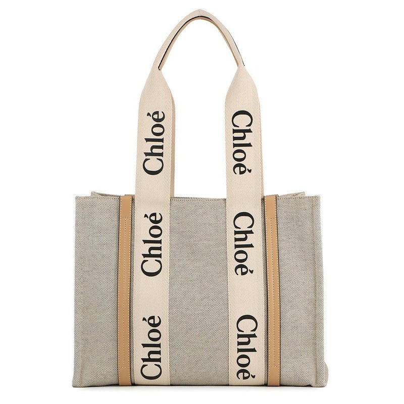 クロエ トートバッグ ウッディ ミディアム キャンバス CHC21US383E66275 Chloe バッグ