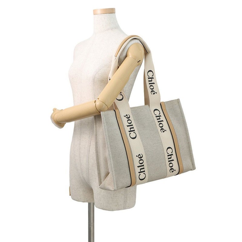クロエ トートバッグ ウッディ ミディアム キャンバス CHC21US383E66275 Chloe バッグ