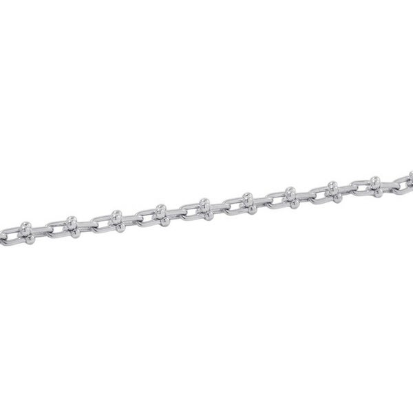 ティファニー ブレスレット ハードウェア マイクロ リンク サイズミディアム SV925シルバー60417059 ジュエリー