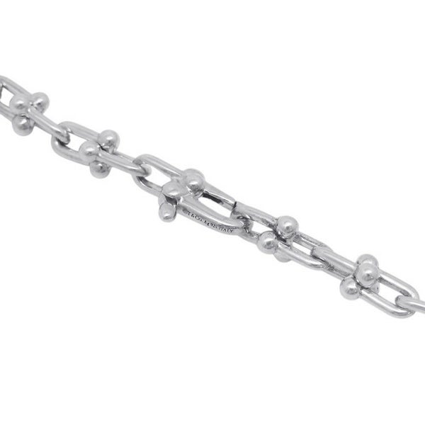 ティファニー ブレスレット ハードウェア マイクロ リンク サイズミディアム SV925シルバー60417059 ジュエリー