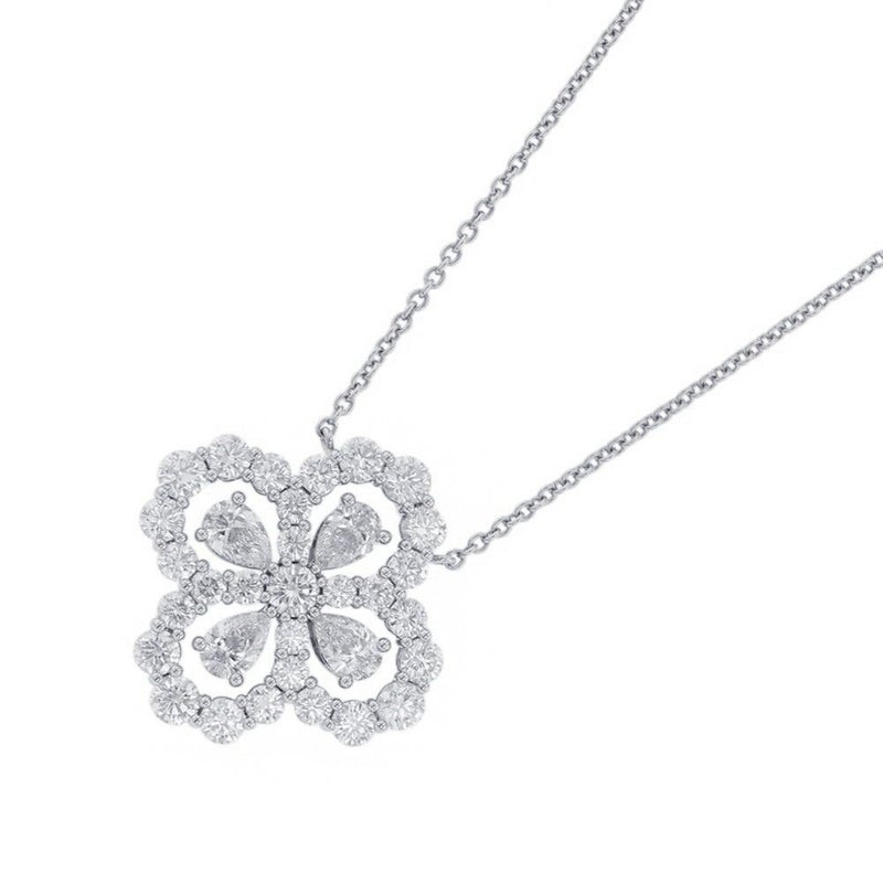 ハリーウィンストン ネックレス ループ・フルモチーフ・ペンダント ダイヤモンド 33P 計約1.89ct Pt950プラチナ PEDPRPMEL4C