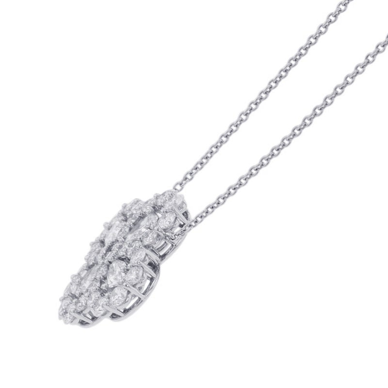 ハリーウィンストン ネックレス ループ・フルモチーフ・ペンダント ダイヤモンド 33P 計約1.89ct Pt950プラチナ PEDPRPMEL4C