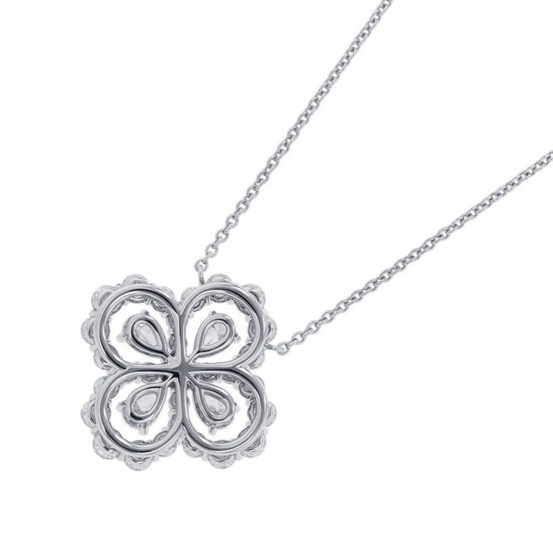 ハリーウィンストン ネックレス ループ・フルモチーフ・ペンダント ダイヤモンド 33P 計約1.89ct Pt950プラチナ PEDPRPMEL4C