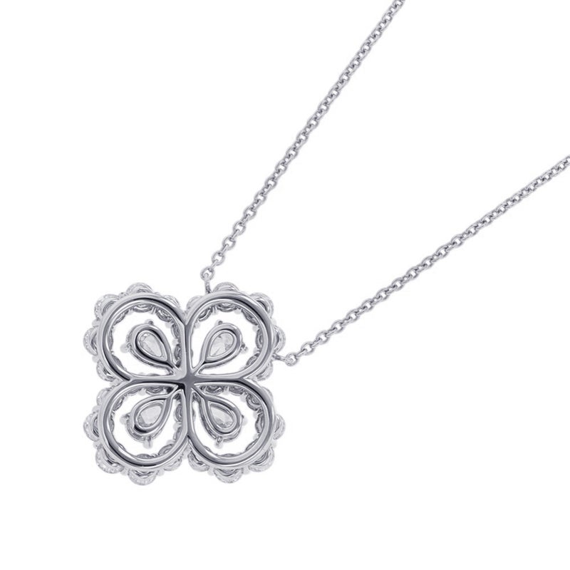 ハリーウィンストン ネックレス ループ・フルモチーフ・ペンダント ダイヤモンド 33P 計約1.89ct Pt950プラチナ PEDPRPMEL4C