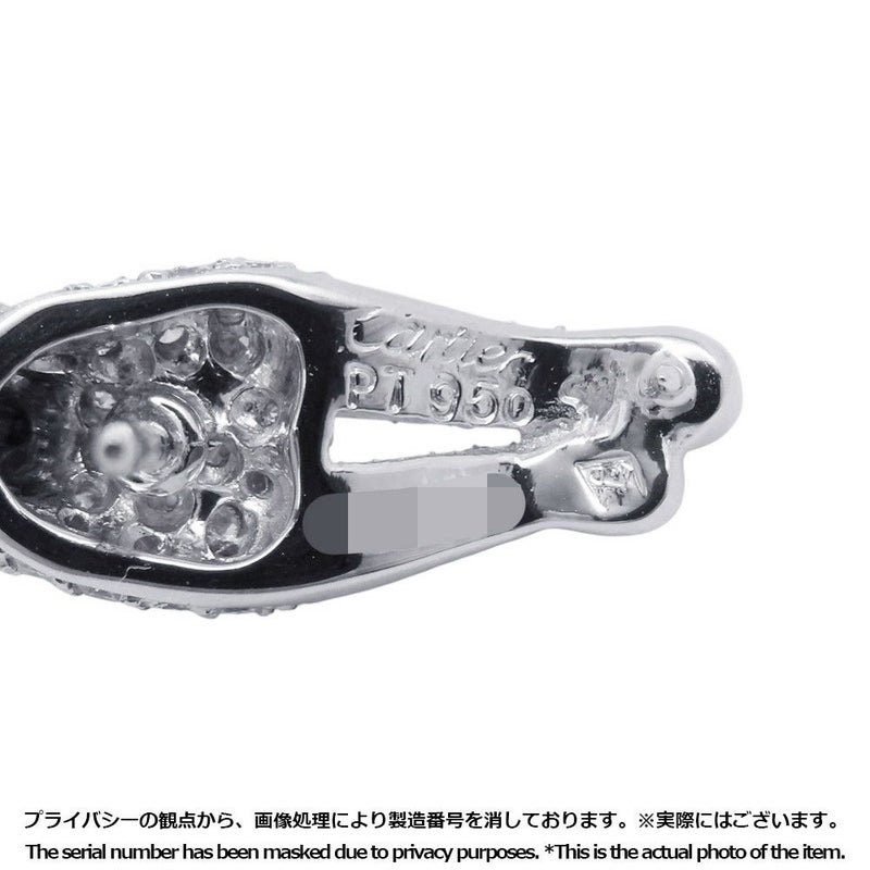 カルティエ ブローチ パンテール ダイヤモンド/オニキス/ツァボライトガーネット K18WGホワイトゴールド/Pt950プラチナ Cartier