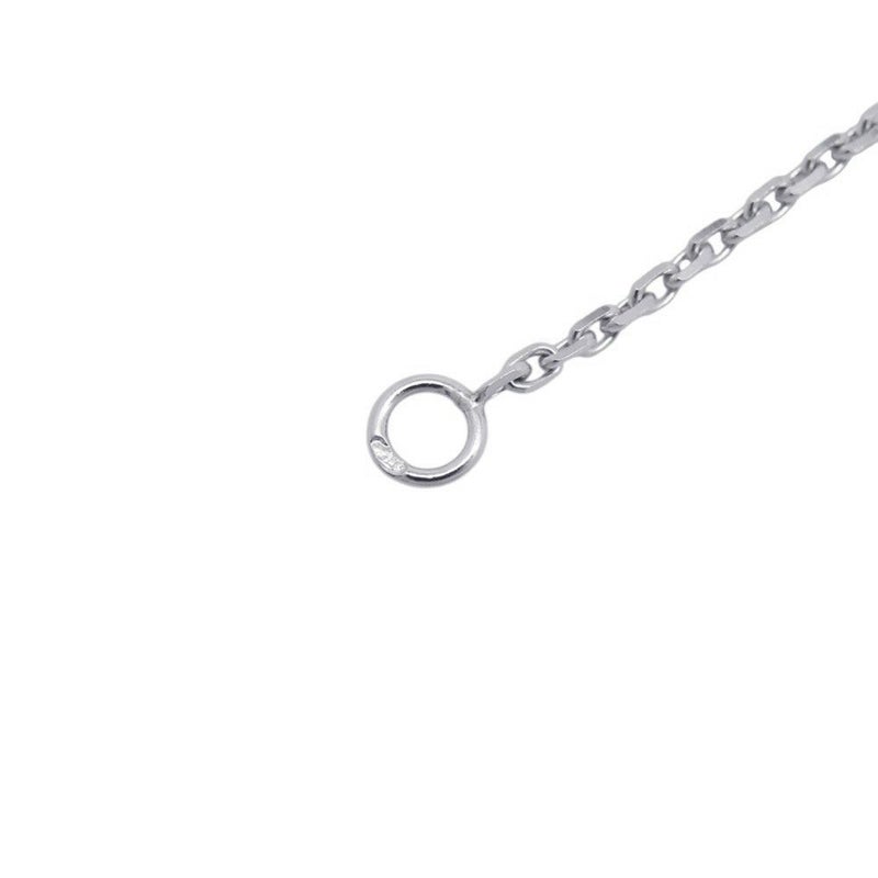 ヴァンクリーフ&アーペル ネックレス ヴィンテージ アルハンブラ ペンダント ギヨシェ K18WGホワイトゴールド VCARP9XG00