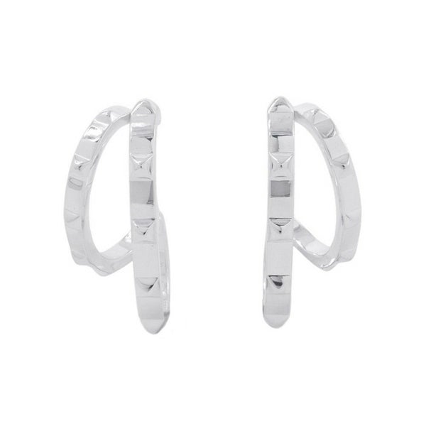 エルメス ピアス クルー・ドゥ・H ピアス SV925シルバー HERMES ジュエリー