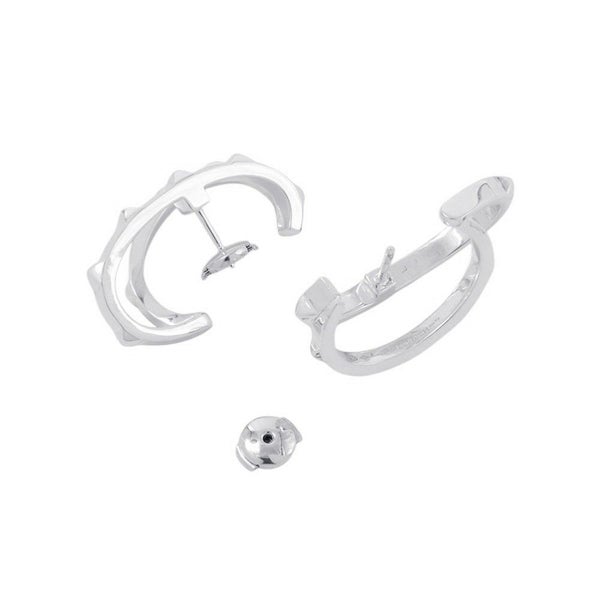 エルメス ピアス クルー・ドゥ・H ピアス SV925シルバー HERMES ジュエリー