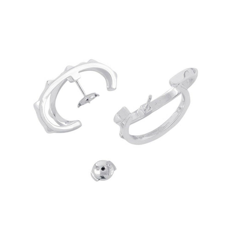 エルメス ピアス クルー・ドゥ・H ピアス SV925シルバー HERMES ジュエリー