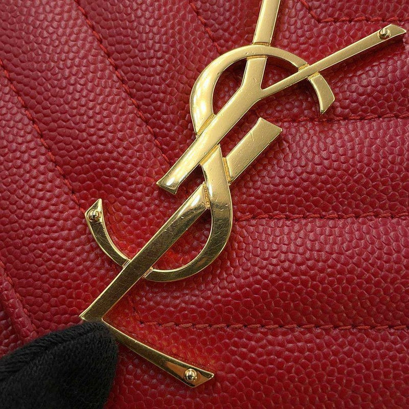 サンローランパリ チェーンウォレット モノグラム レザー 377828 SAINT LAURENT PARIS 財布 YSL