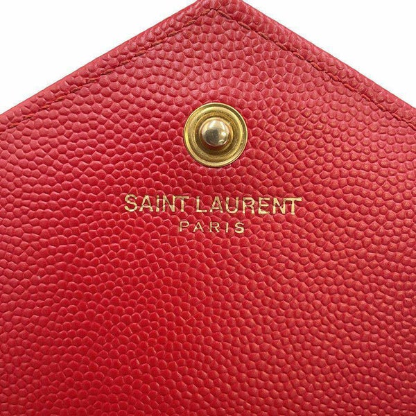 サンローランパリ チェーンウォレット モノグラム レザー 377828 SAINT LAURENT PARIS 財布 YSL