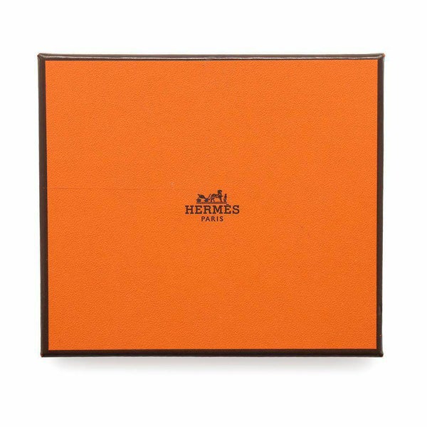 エルメス コインケース アザップコンパクト シルクイン グリメイヤー/シルバー金具 エバーカラー B刻印 財布