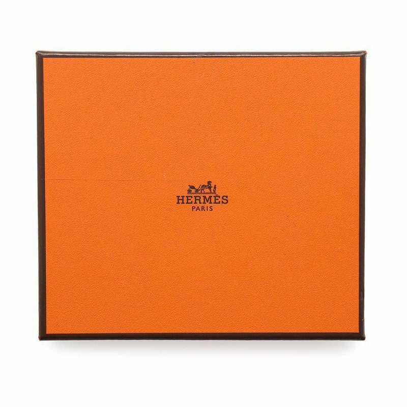 エルメス コインケース アザップコンパクト シルクイン グリメイヤー/シルバー金具 エバーカラー B刻印 財布