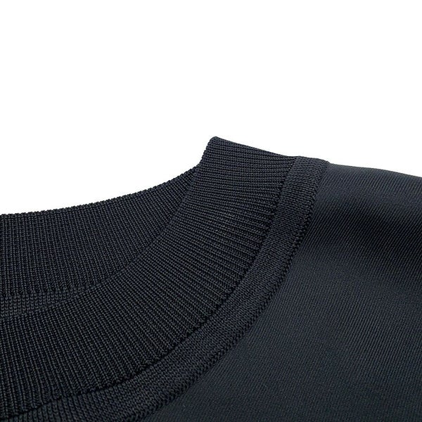 エルメス 半袖Tシャツ ツイルレーヌ シェーヌダンクル シルク レディースサイズ36 HERMES トップス 黒