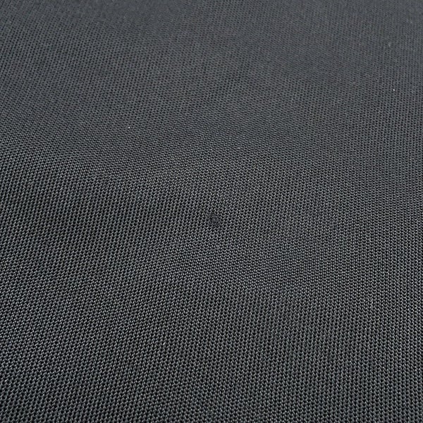 エルメス 半袖Tシャツ ツイルレーヌ シェーヌダンクル シルク レディースサイズ36 HERMES トップス 黒