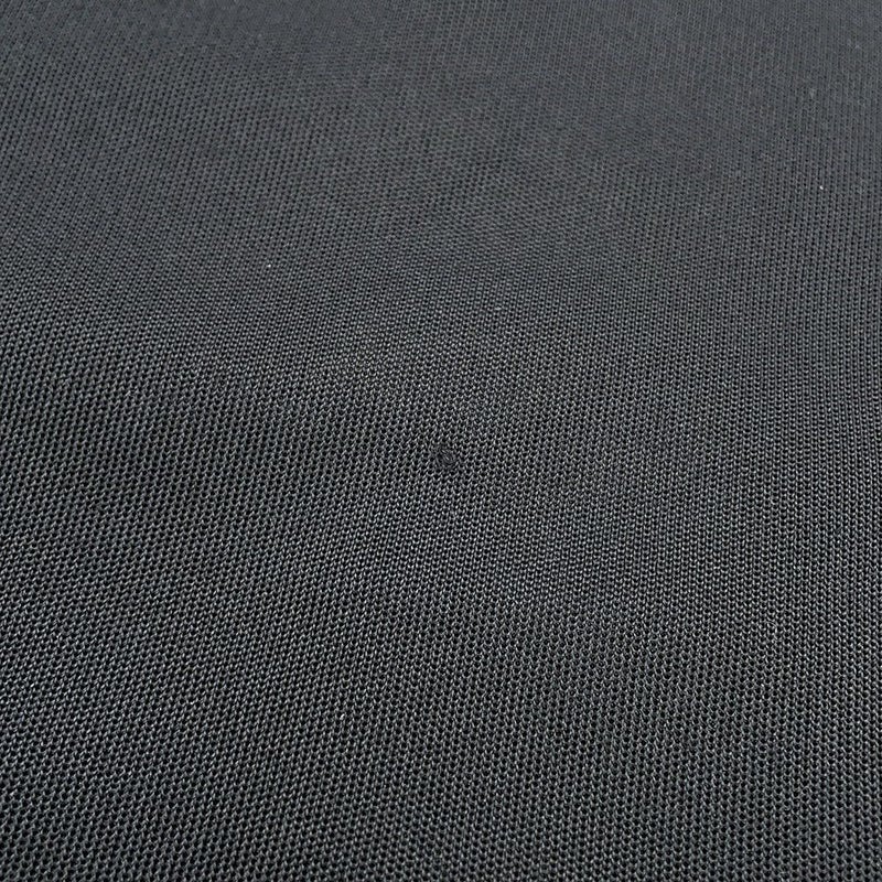 エルメス 半袖Tシャツ ツイルレーヌ シェーヌダンクル シルク レディースサイズ36 HERMES トップス 黒